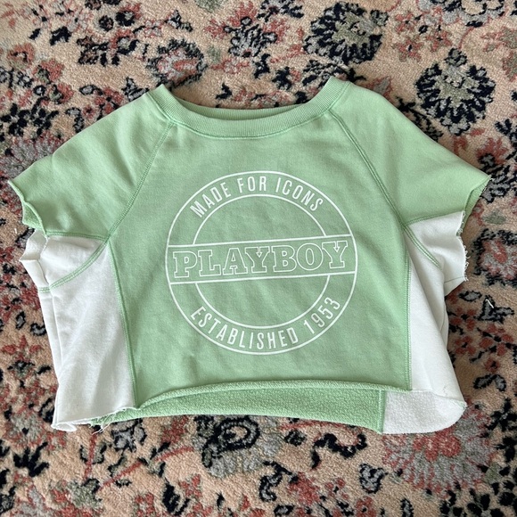 PLAYBOY PACSUN cropped t-shirt - Picture 1 of 3